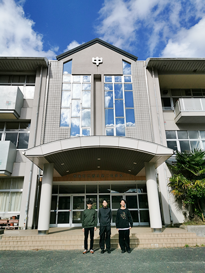 イベントの舞台となった香住第二中学校