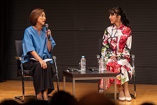 田中ウルヴェ京氏とサヘル・ローズ氏